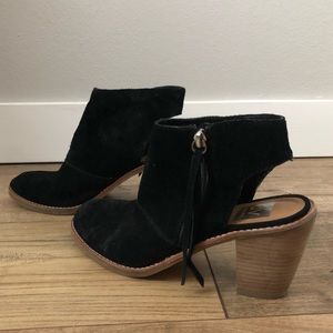 Dolce Vita Black Suede Jemima Bootie